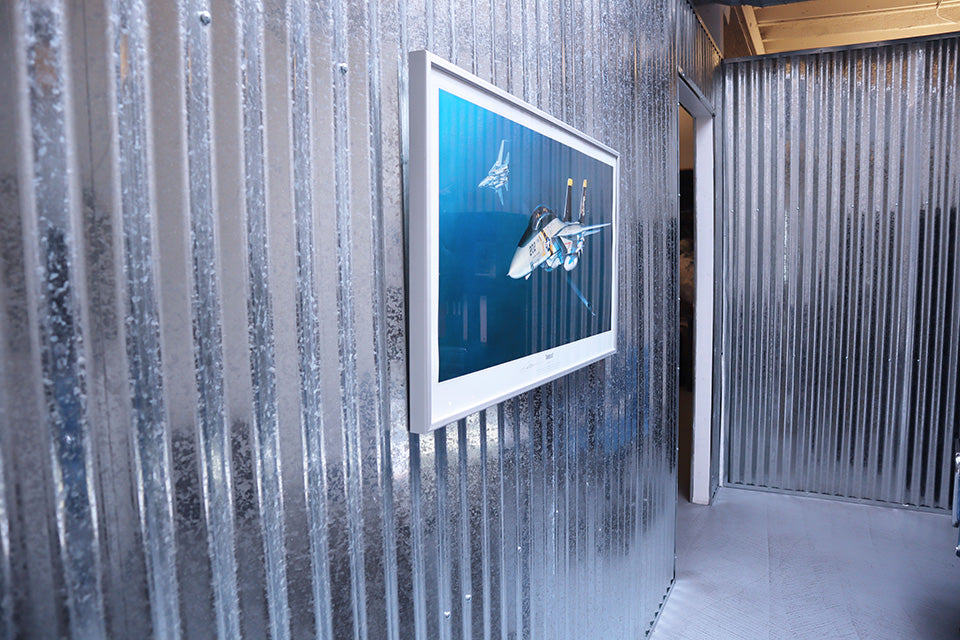 Modular warehouse wall panel system for flexible industrial workspaces