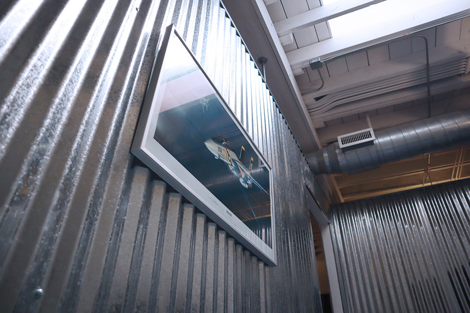 Private industrial workspace built using PowerBx modular panel system