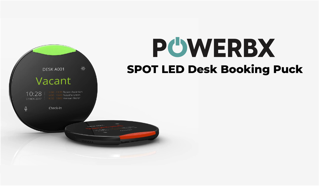 SPOT LED Desk Booking Puck