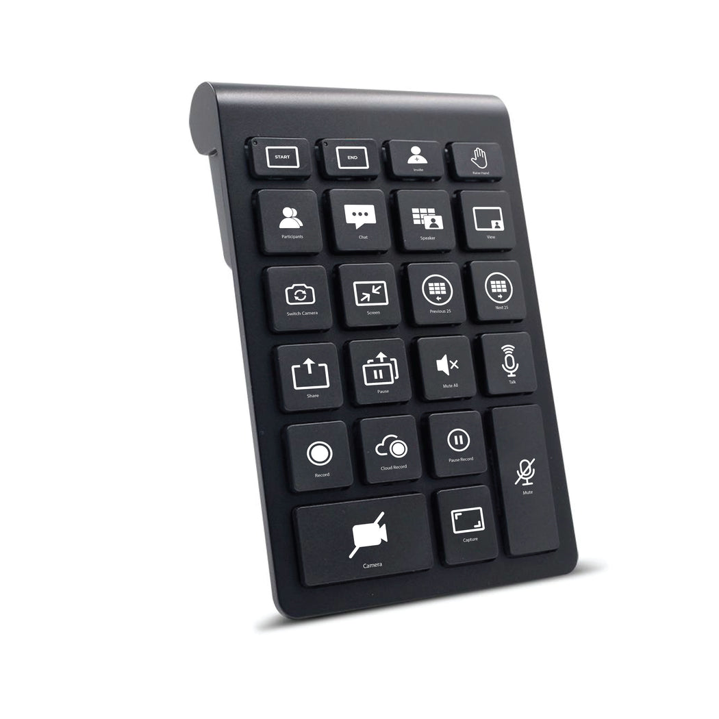Zapp Pad – Hotkey Pad for Zoom Video Conferencing (Apple & Windows Versions)