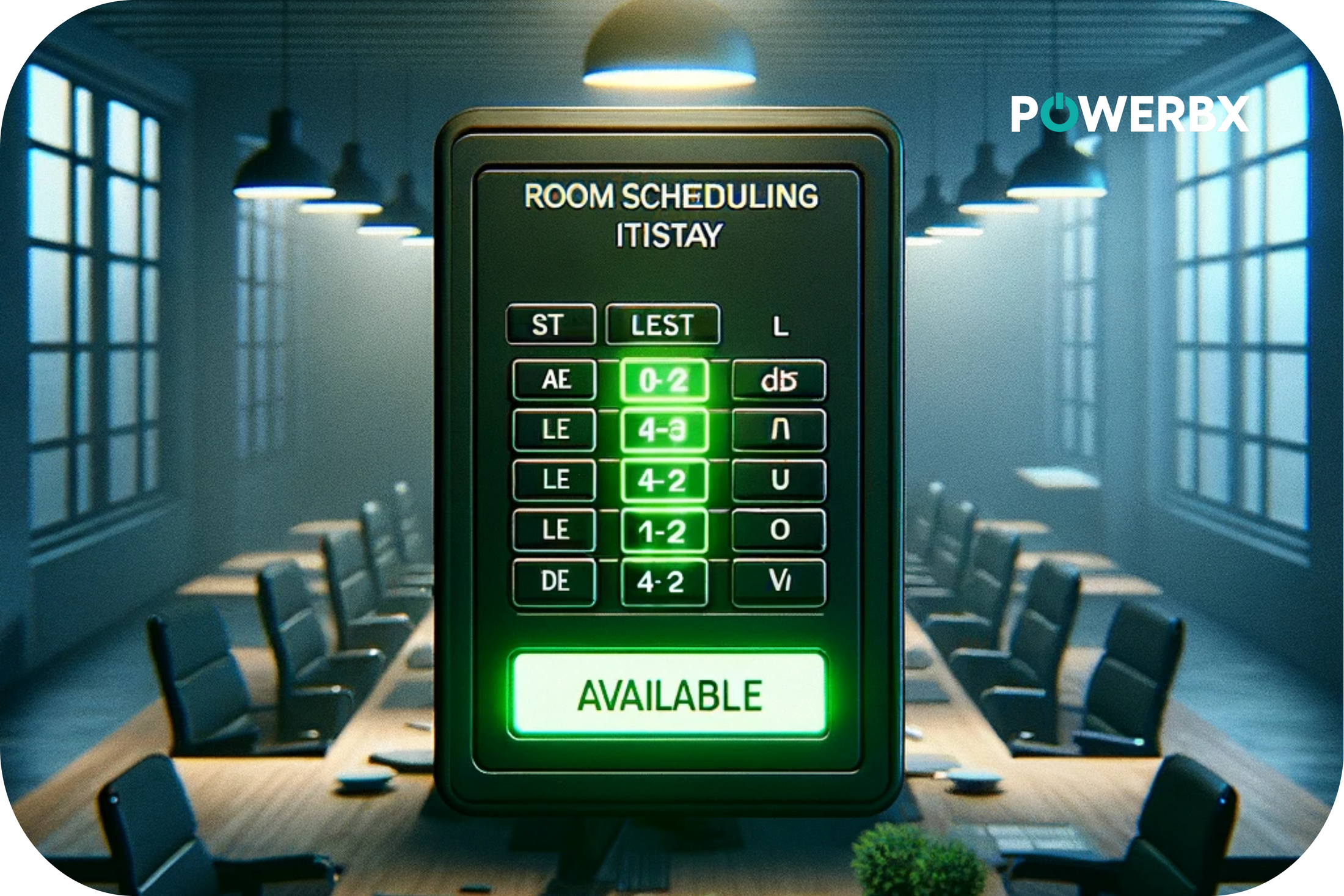 Programmable Status Displays What Are Meeting Room Display LED Status Indicators For? — Powerbx, LLC