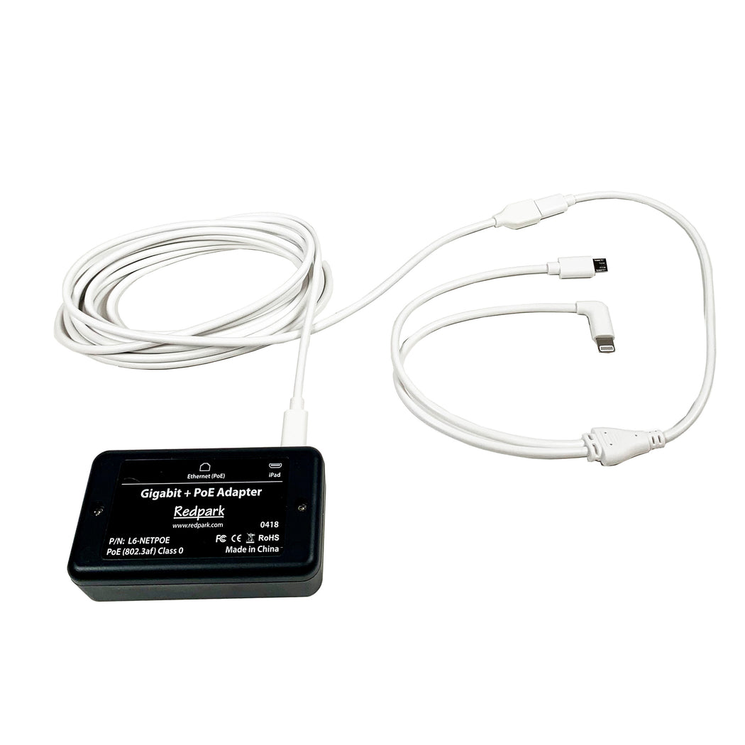 PoE Adapter + Gigabit Micro USB
