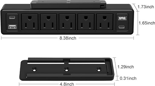 9-in-1 Desk Power Strip