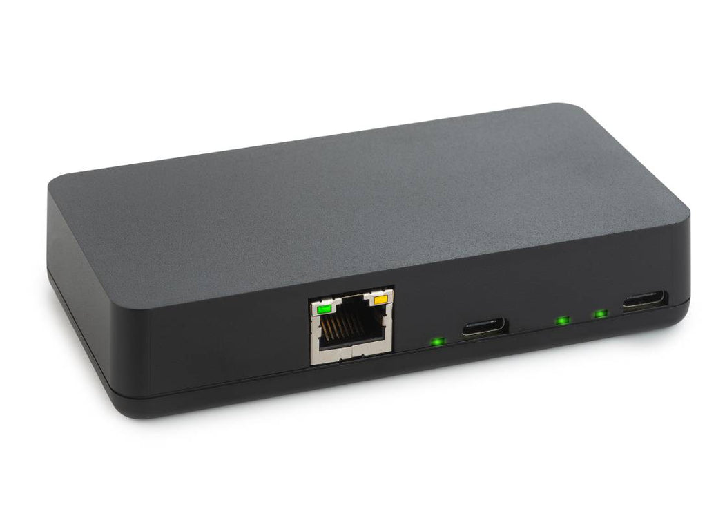 Redpark C6-POEDOCK USB-C Dock with PoE - side view