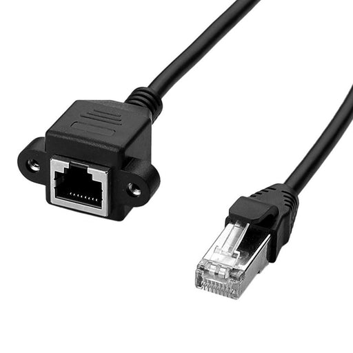 Ethernet Extension Cable – RJ45 Male to Female (1FT / 0.3M)