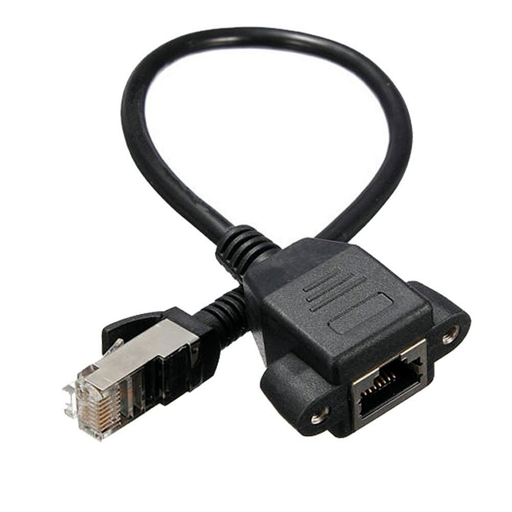 Ethernet Extension Cable – RJ45 Male to Female (1FT / 0.3M)