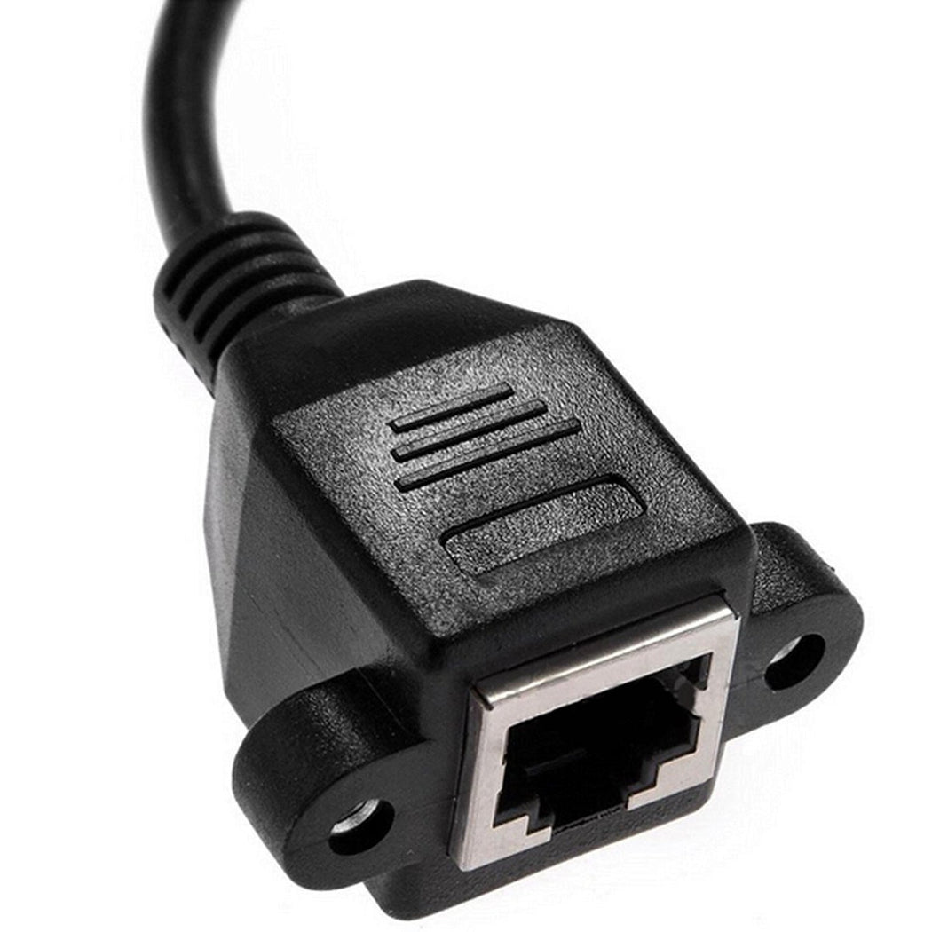 Ethernet Extension Cable – RJ45 Male to Female (1FT / 0.3M)