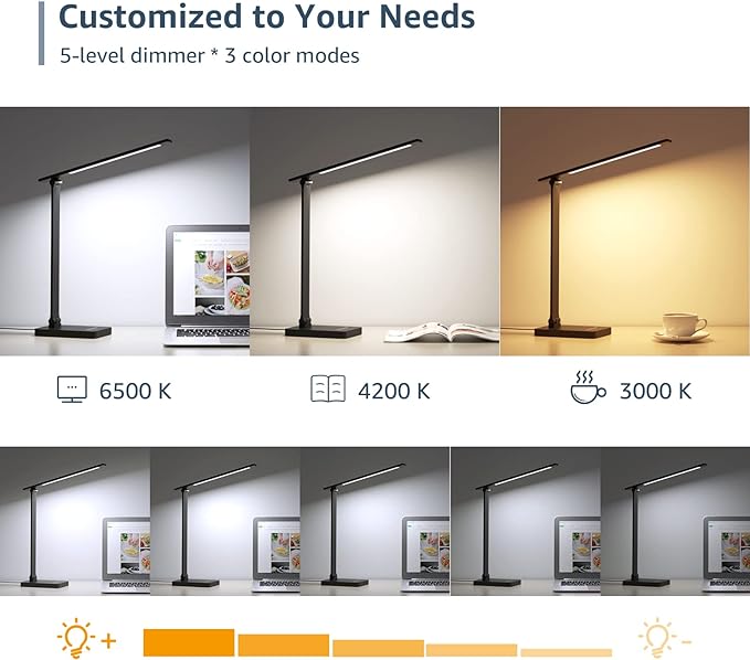 LED Desk Light for Home & Flex Office