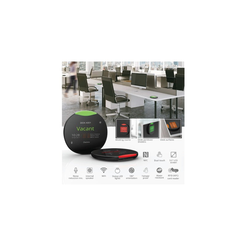 SPOT LED Desk Booking Puck