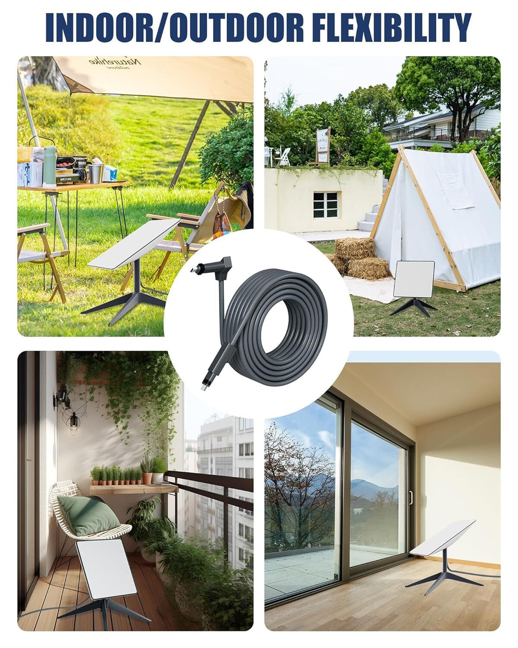 Starlink Cable Gen 2 – High-Speed Waterproof Replacement Cable (30FT to 100FT)