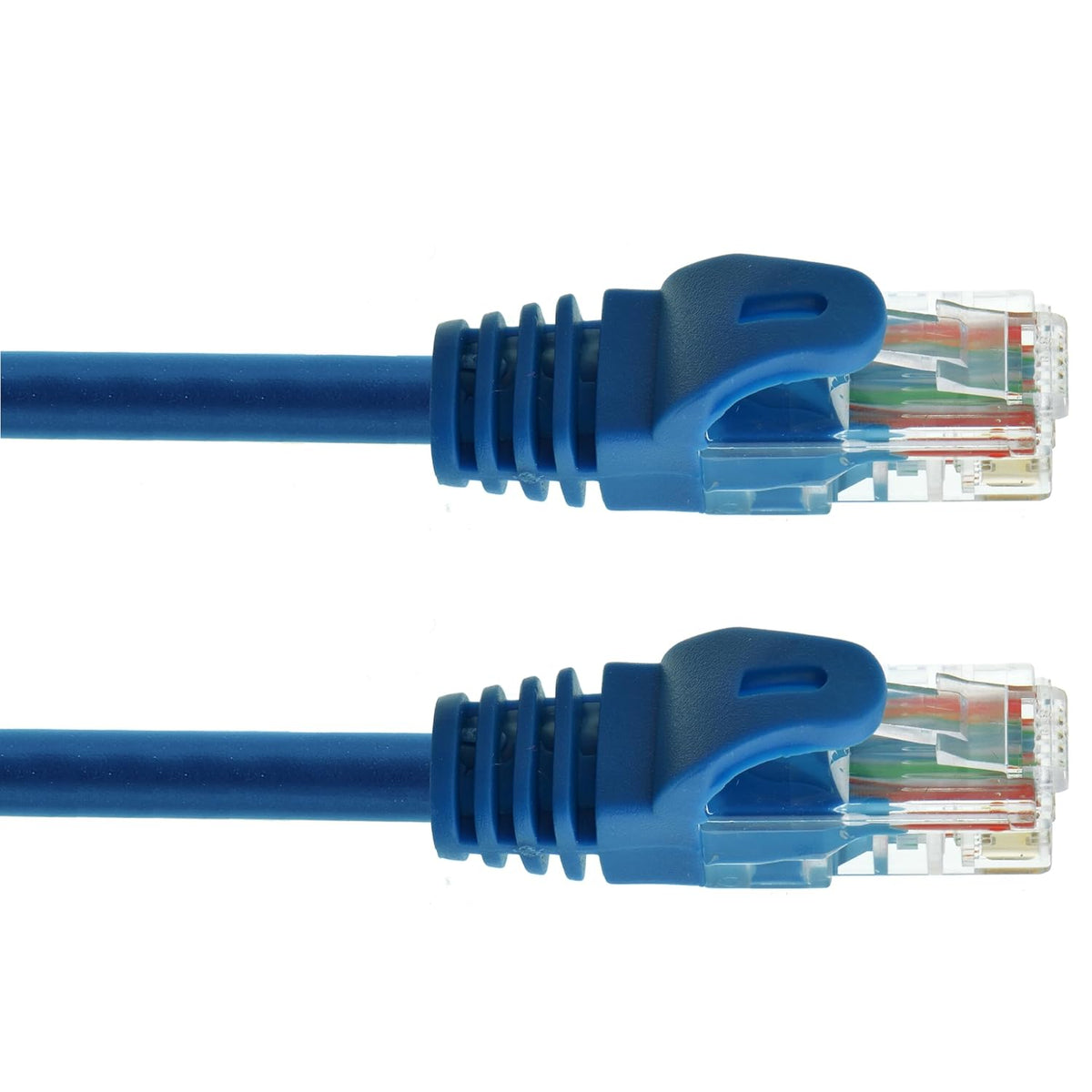 CAT6 Ethernet Patch Cable RJ45 Connectors with Gold Plated Contacts (1 ...