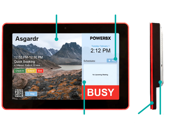 Purpose Built Scheduling Display