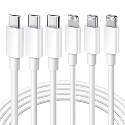 USB C to Lightning POE Cable, 10ft, Straight, White - CoolBlue